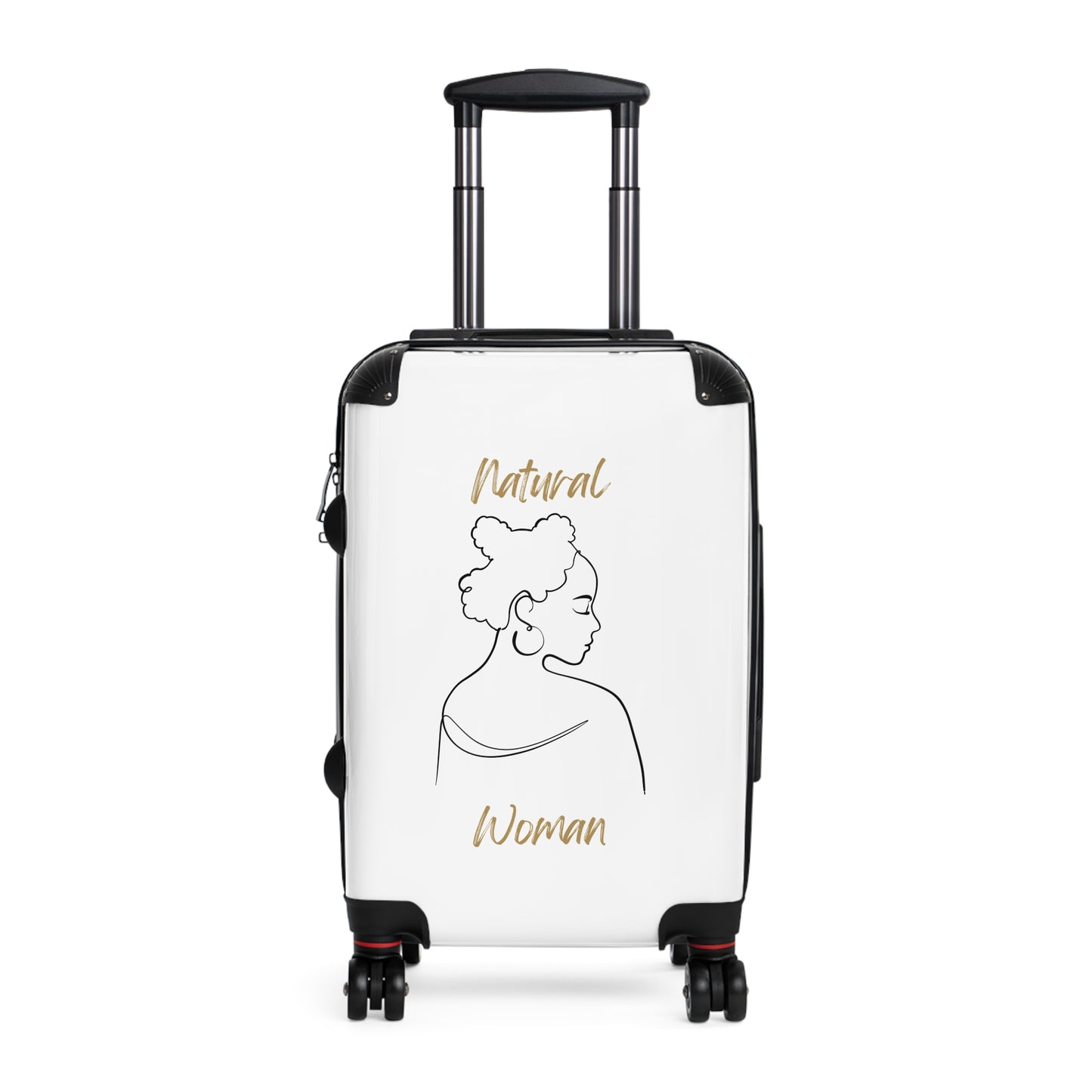Natural Woman Twists (BL) Suitcase WHITE