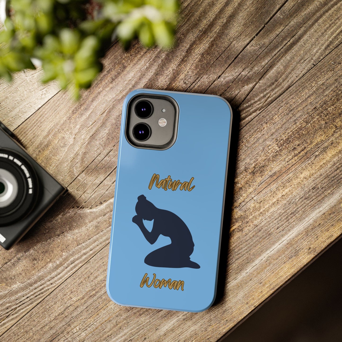 Natural Woman Pray (BL)Tough Phone Cases LIGHT BLUE