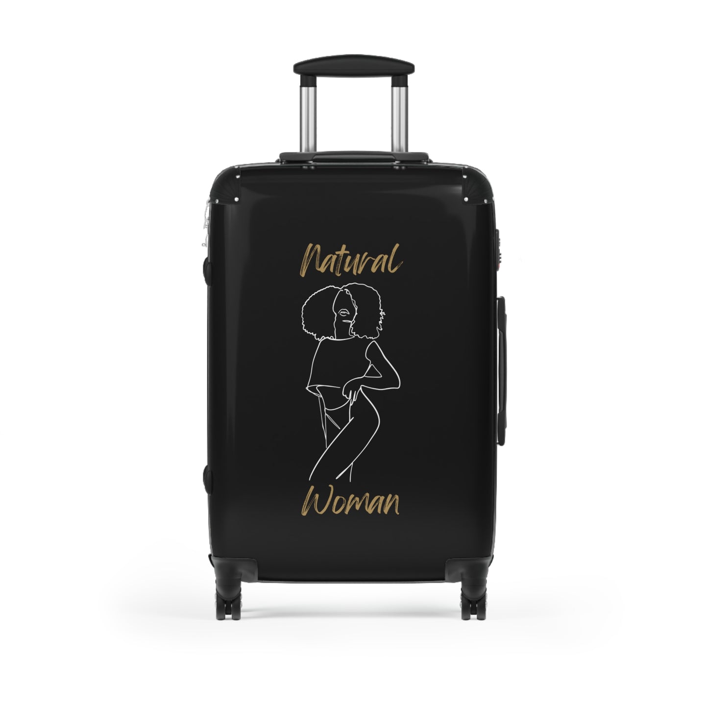 Natural Women Pose (WL) Suitcase BLACK