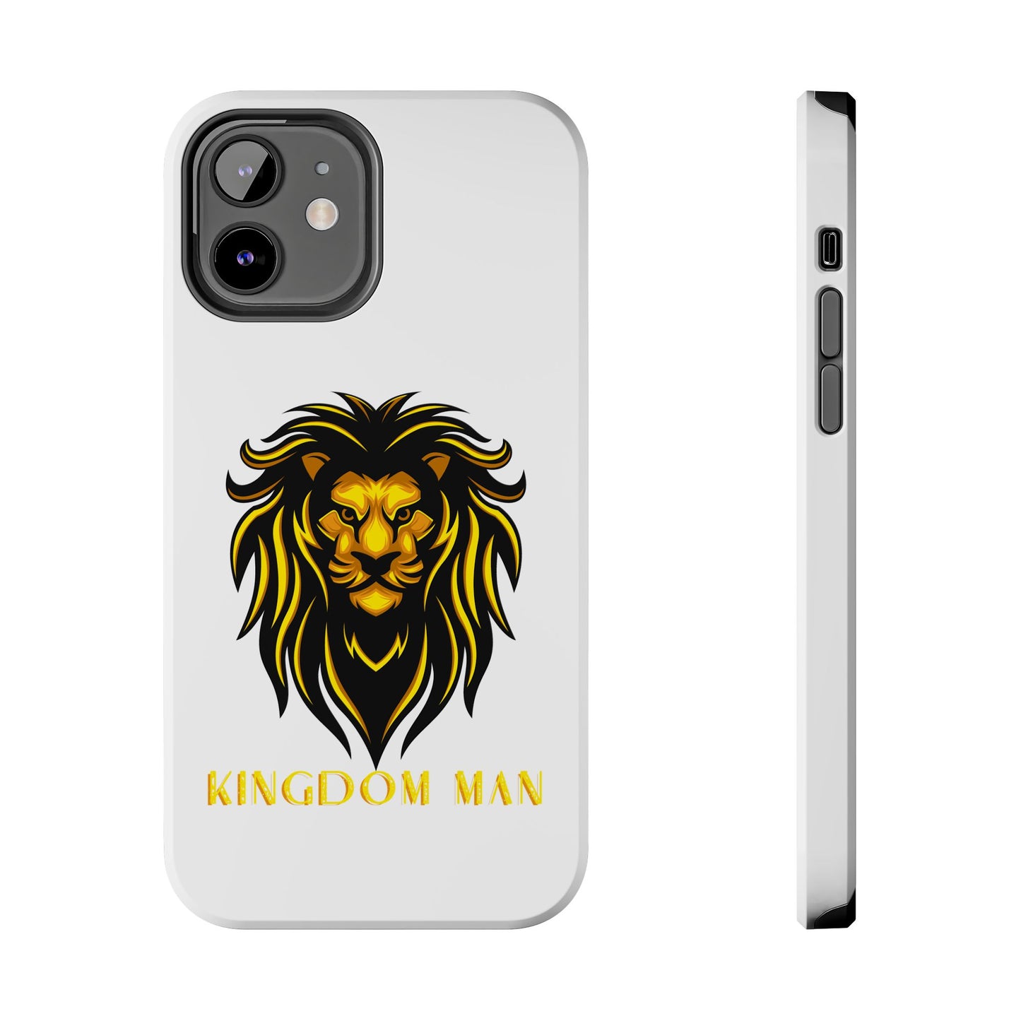 KIngdom Man (Gold Label) Tough Phone Cases WHITE
