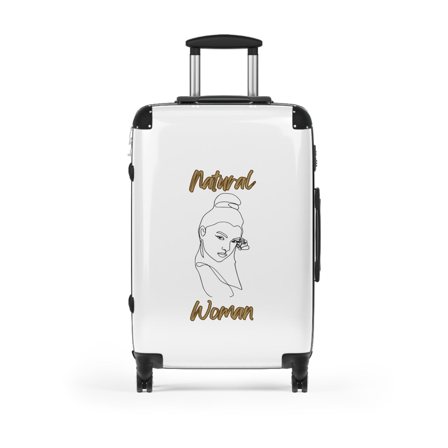 Natural Woman Sassy Bun (BL) Suitcase WHITE