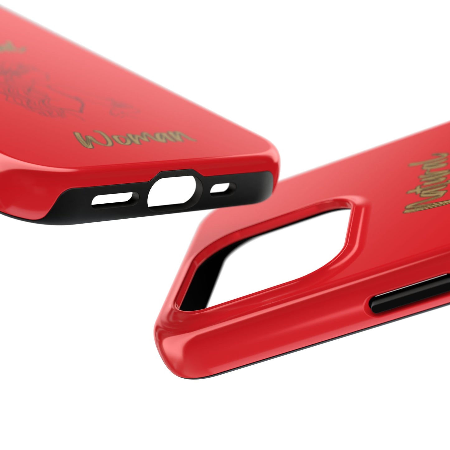 Natural Woman Young Woman (BL)Tough Phone Cases RED