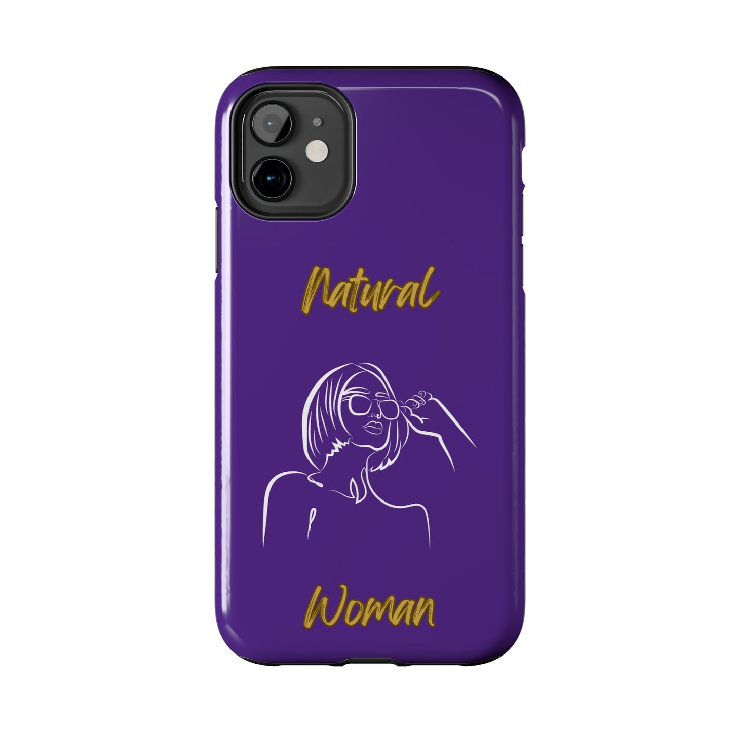 Natural Woman Bright Future (WL)Tough Phone Cases PURPLE