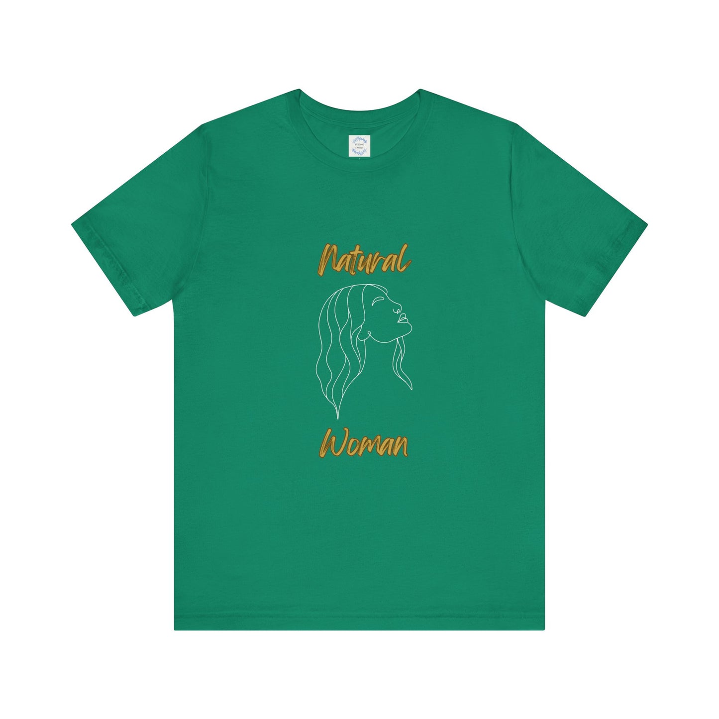 Natural Woman Breeze on Face (WL) Short Sleeve T-Shirt