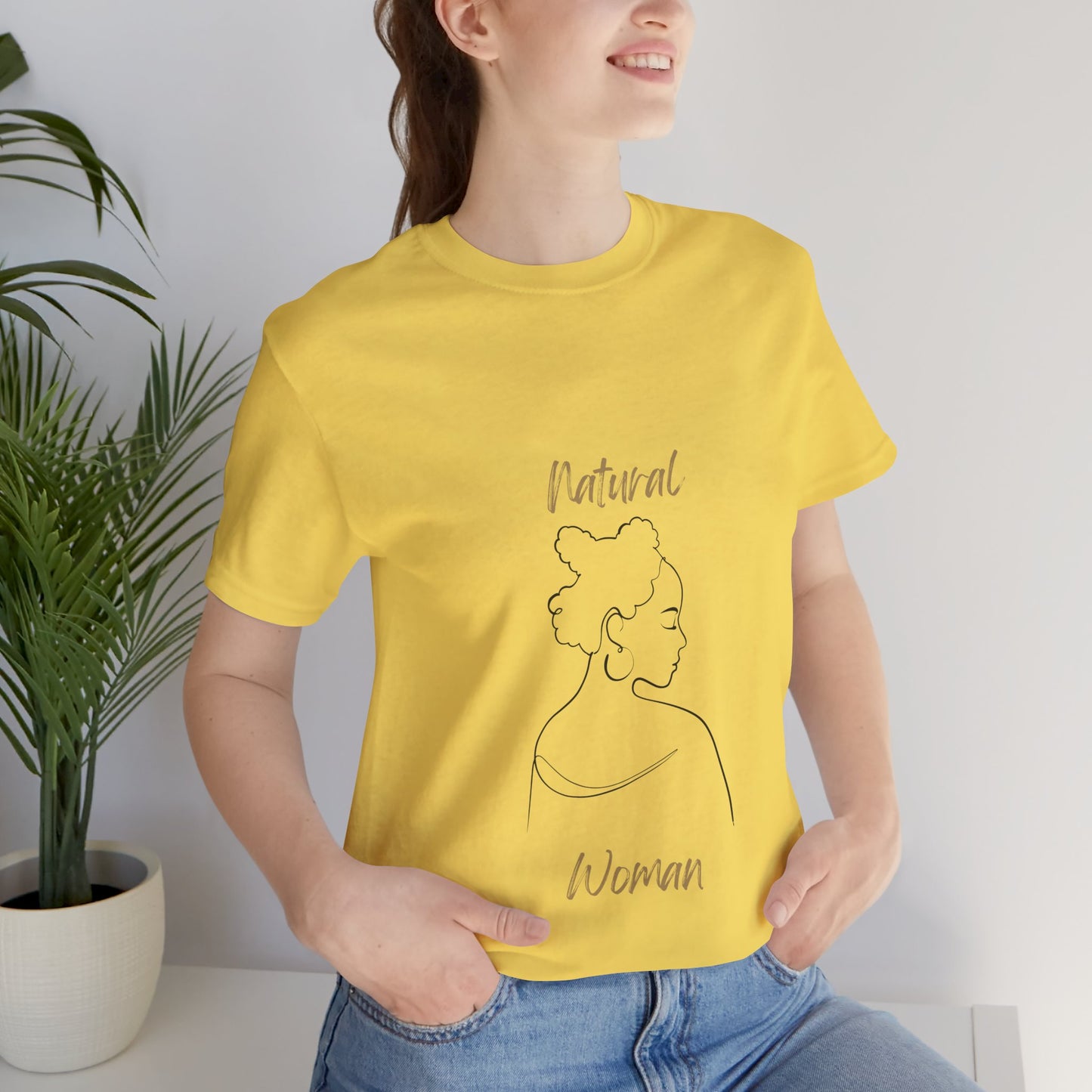 Natural Woman Twists (BL) Short Sleeve T-Shirt