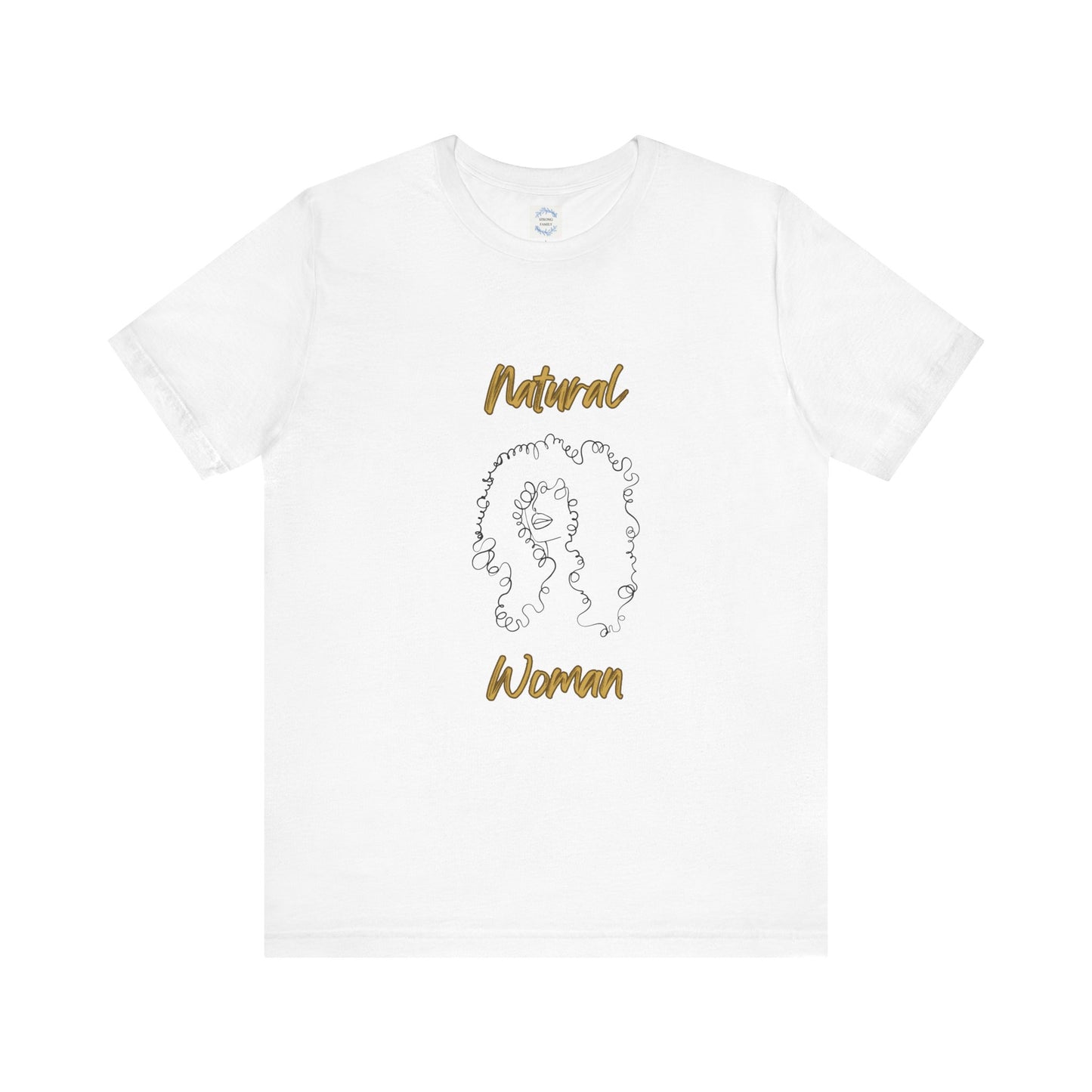 Natural Woman Spiral Flow (BL) Short Sleeve T-Shirt