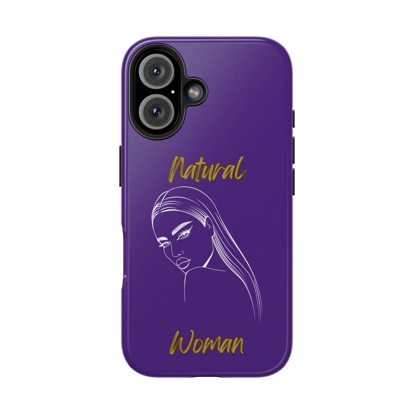 Natural Woman The Stare (WL)Tough Phone Cases PURPLE