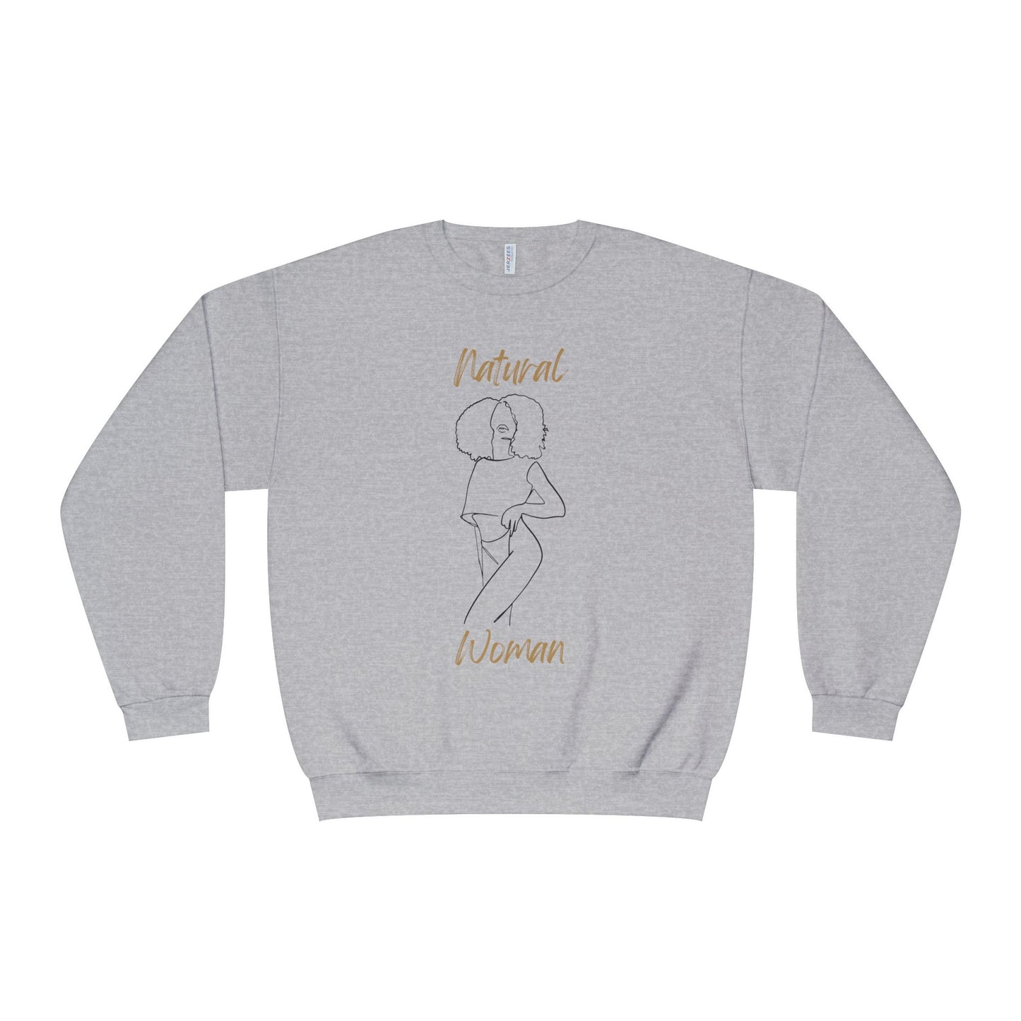 Natural Woman Pose (BL) Crewneck Sweatshirt