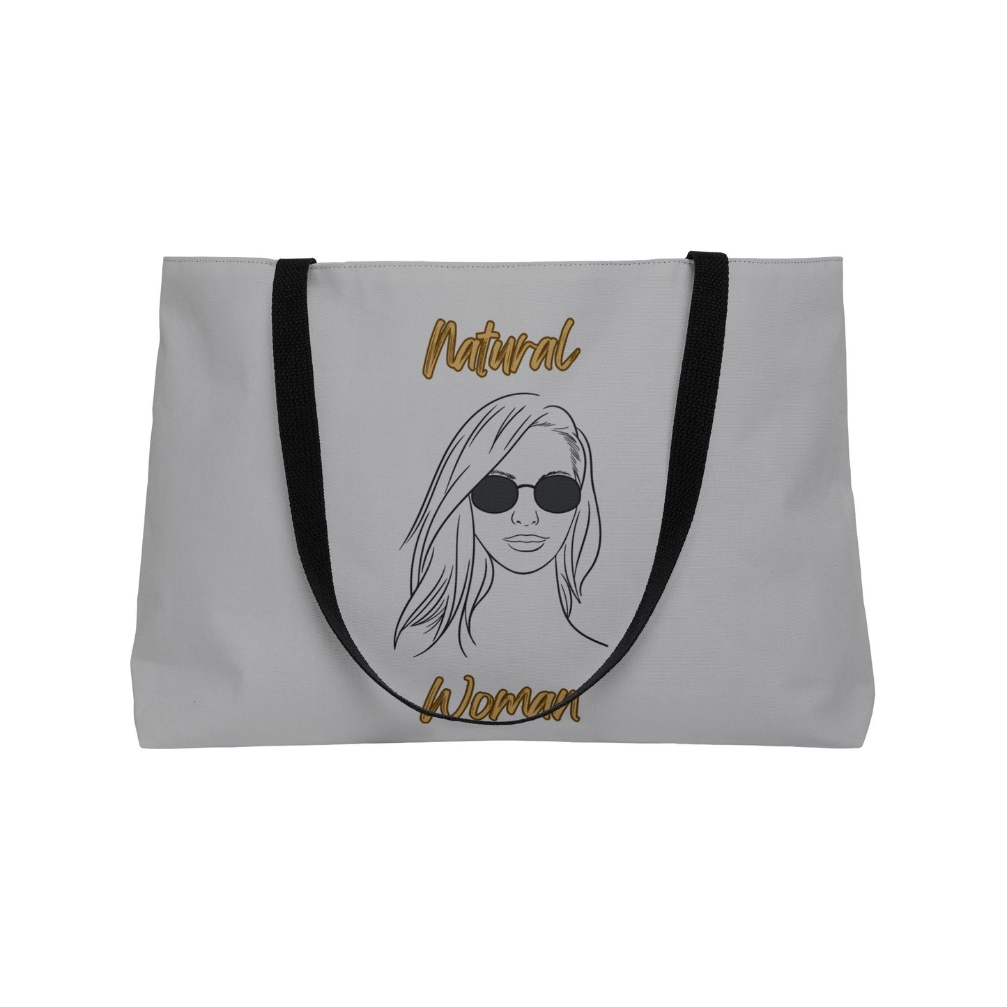 Natural Woman Shades (BL) Weekender Tote Bag LIGHT GREY