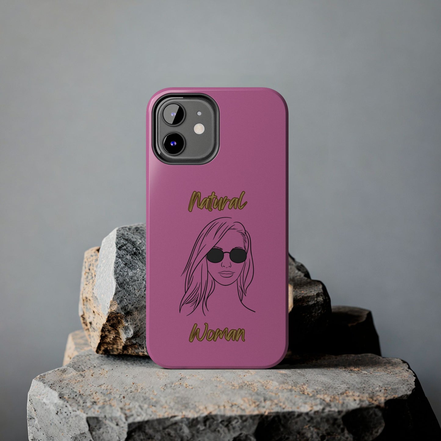 Natural Woman Shades (BL)Tough Phone Cases LIGHT PINK