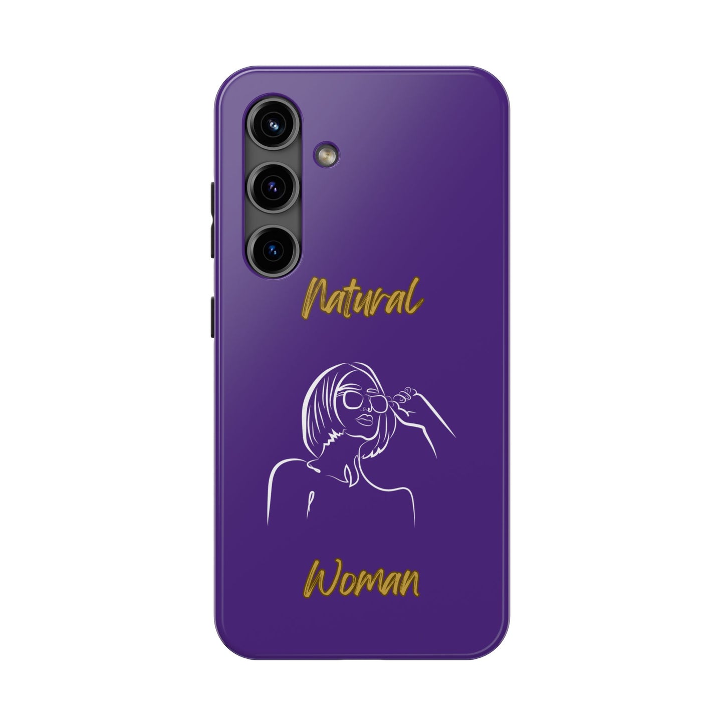 Natural Woman Bright Future (WL)Tough Phone Cases PURPLE