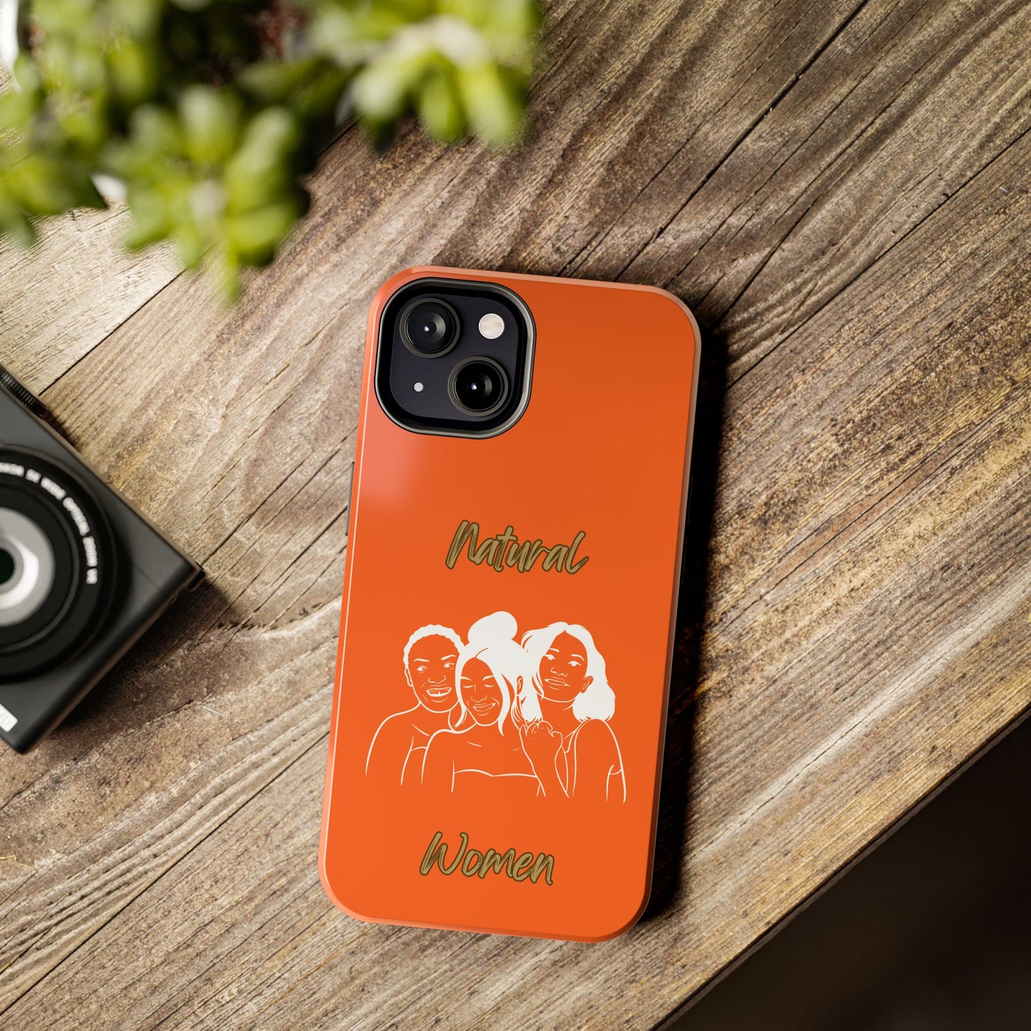 Natural Women Laughing Friends (WL)Tough Phone Cases ORANGE