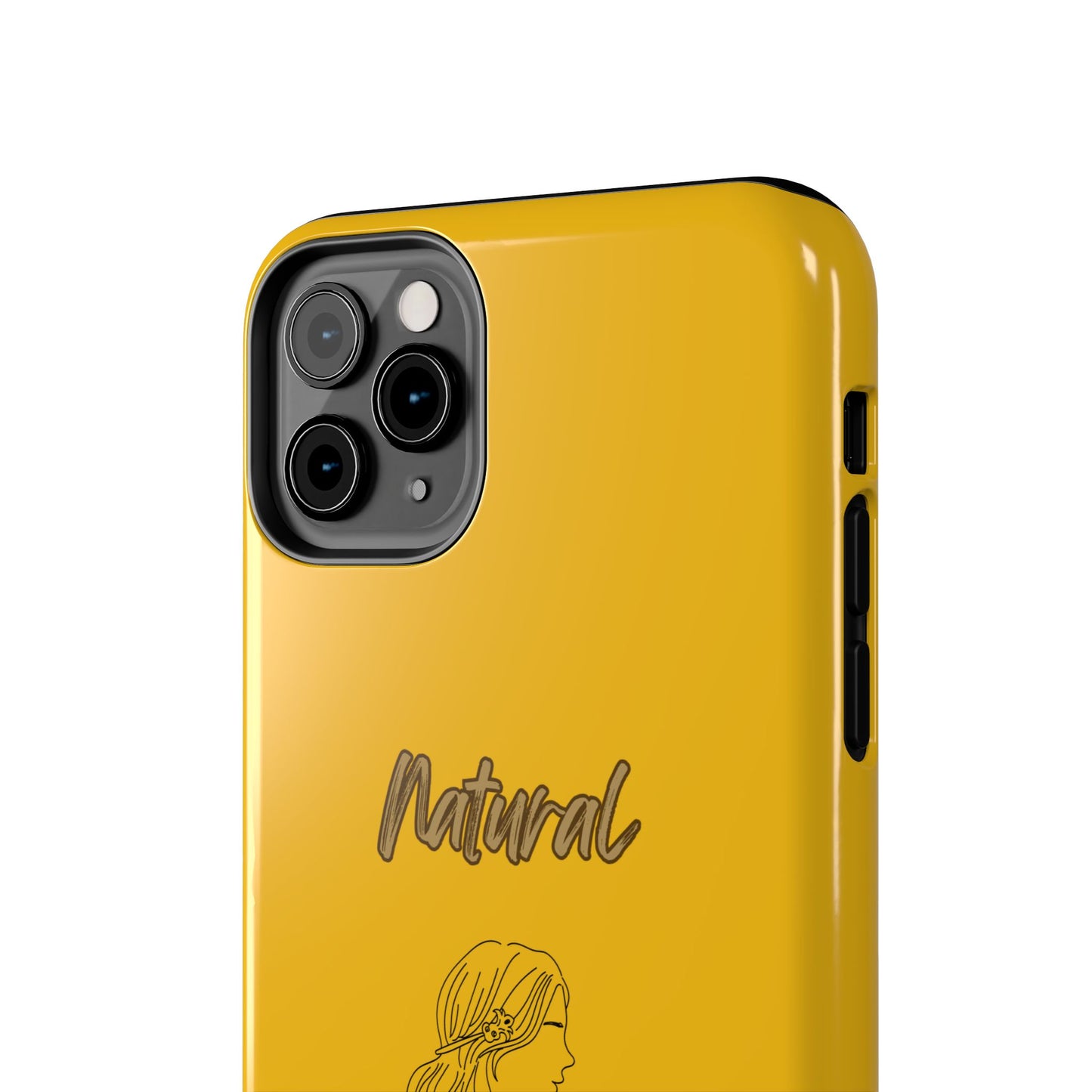 Natural Woman Young Woman (BL)Tough Phone Cases YELLOW
