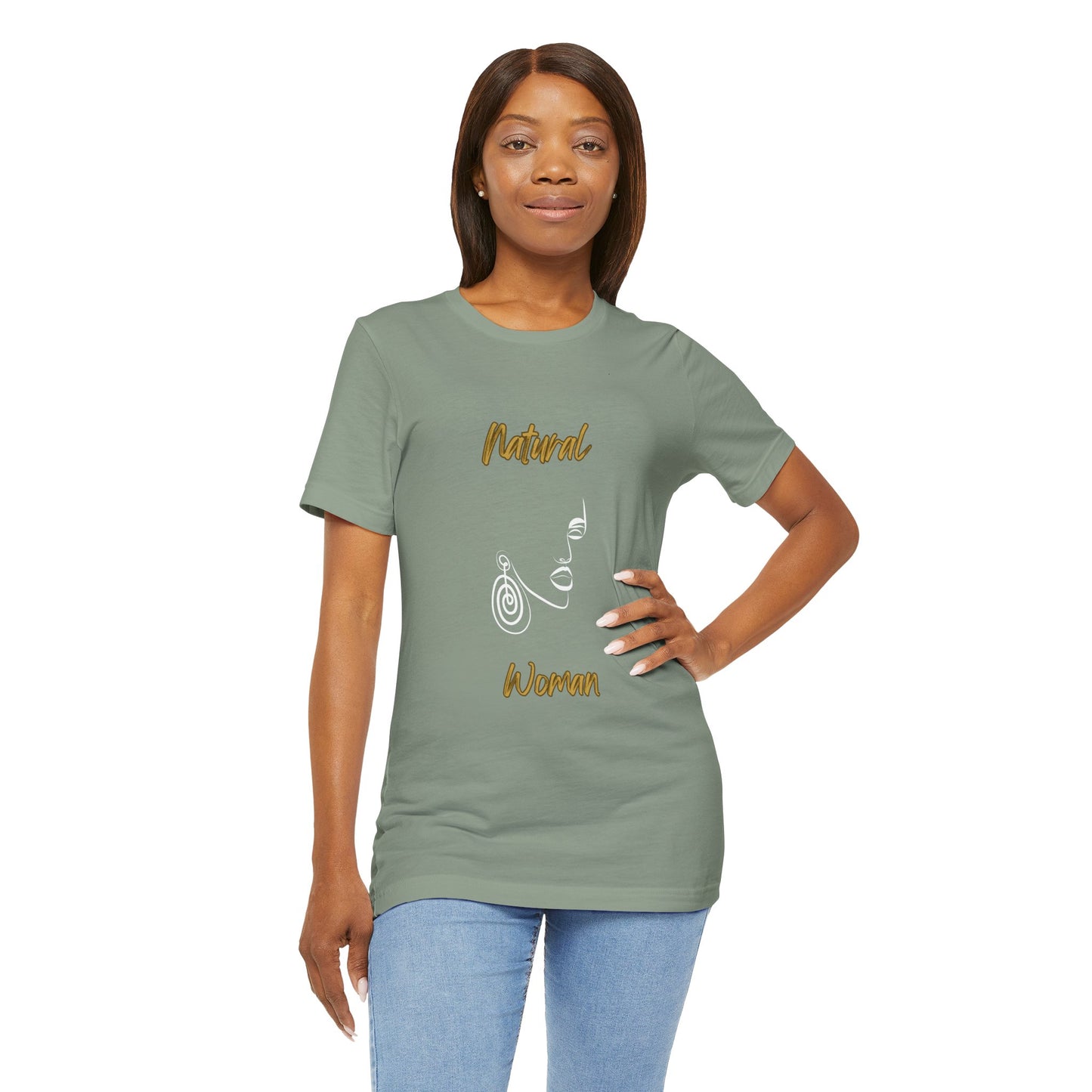 Natural Woman Music In My Soul (WL) Short Sleeve T-Shirt
