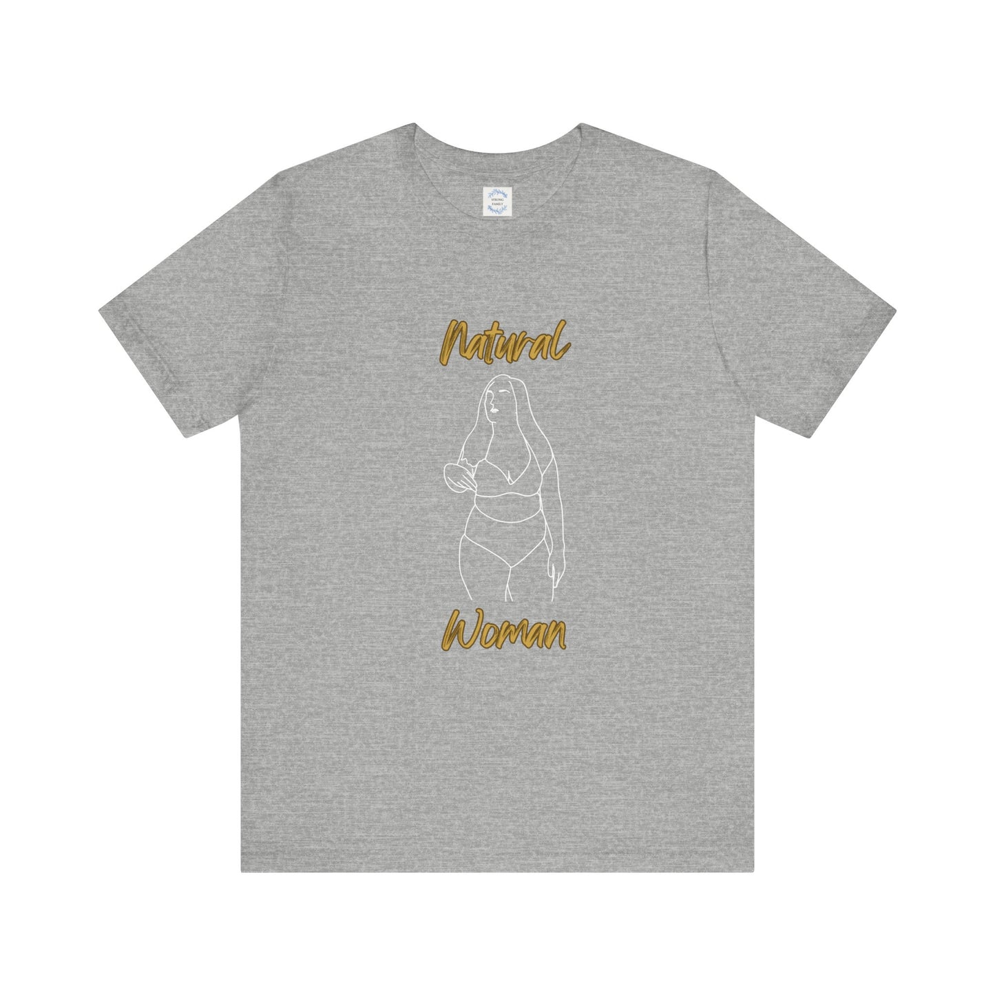 Natural Woman Full Beauty (WL) Short Sleeve T-Shirt