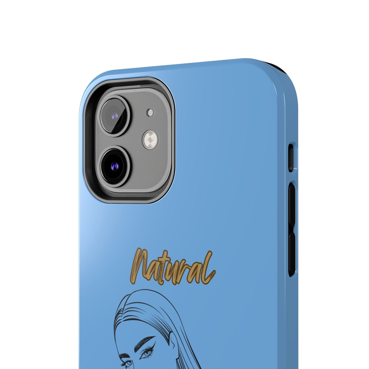 Natural Woman The Stare (BL)Tough Phone Cases LIGHT BLUE