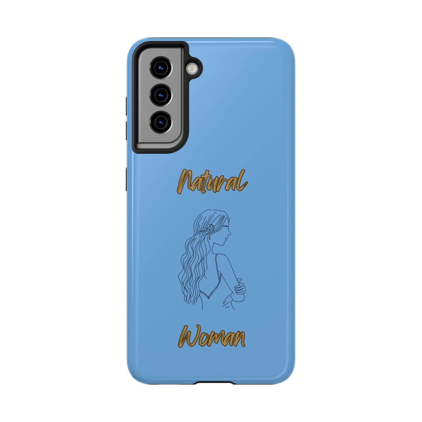 Natural Woman Young Woman (BL)Tough Phone Cases LIGHT BLUE