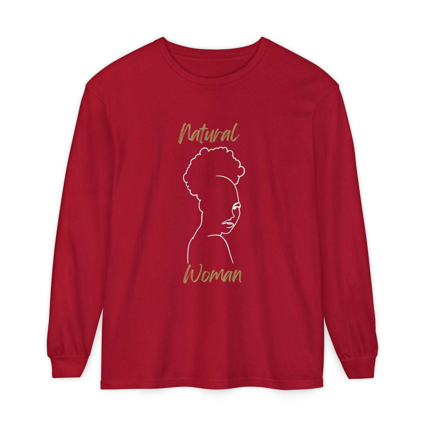 Natural Woman Twist Afro (WL) Long Sleeve T-Shirt