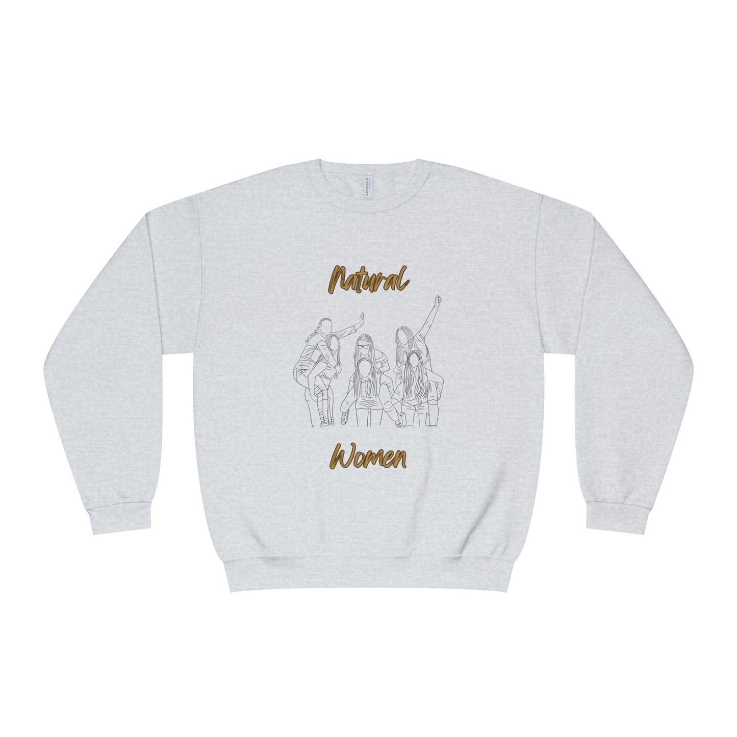 Natural Women Piggy Back (BL) Crewneck Sweatshirt