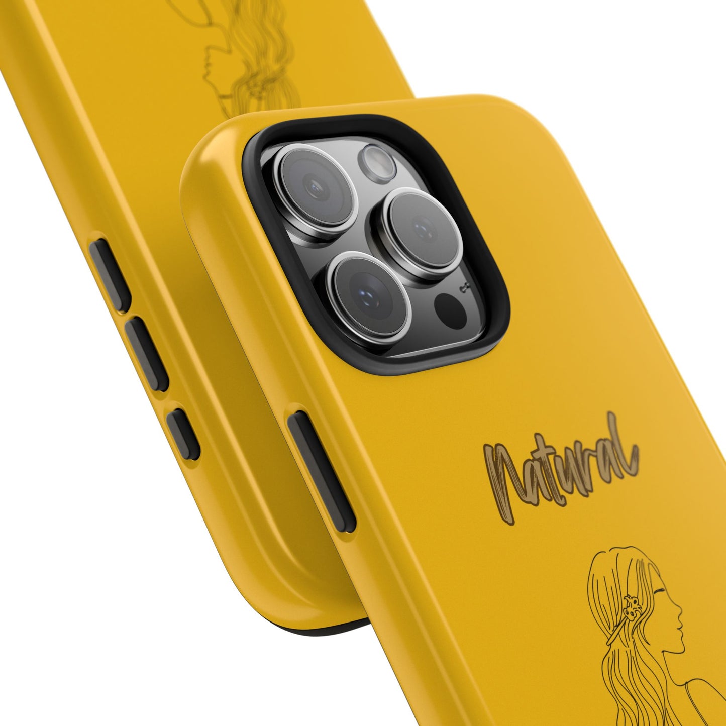 Natural Woman Young Woman (BL)Tough Phone Cases YELLOW