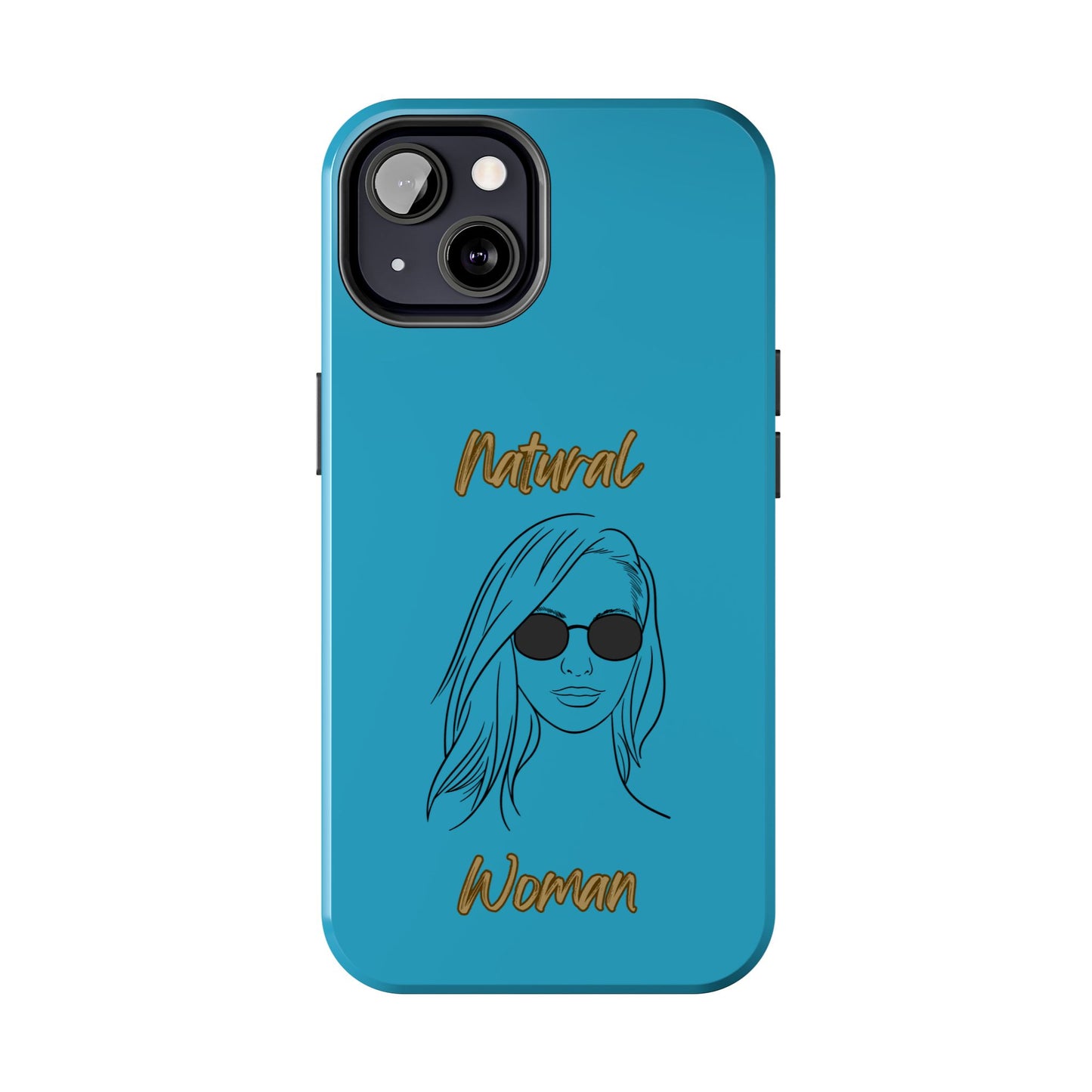 Natural Woman Shades (BL)Tough Phone Cases TURQUOISE