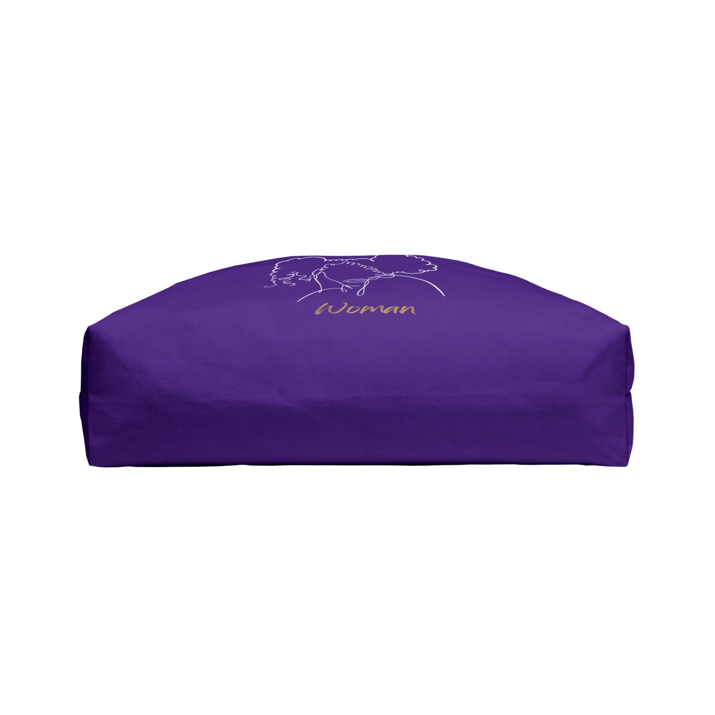 Natural Woman Twin Puffs (WL) Weekender Tote Bag PURPLE