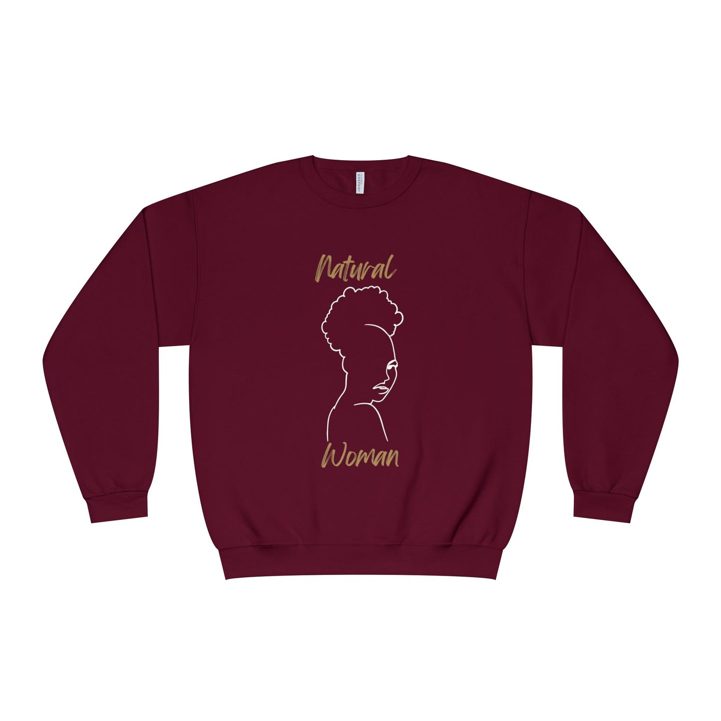 Natural Woman Twist Afro (WL) Crewneck Sweatshirt