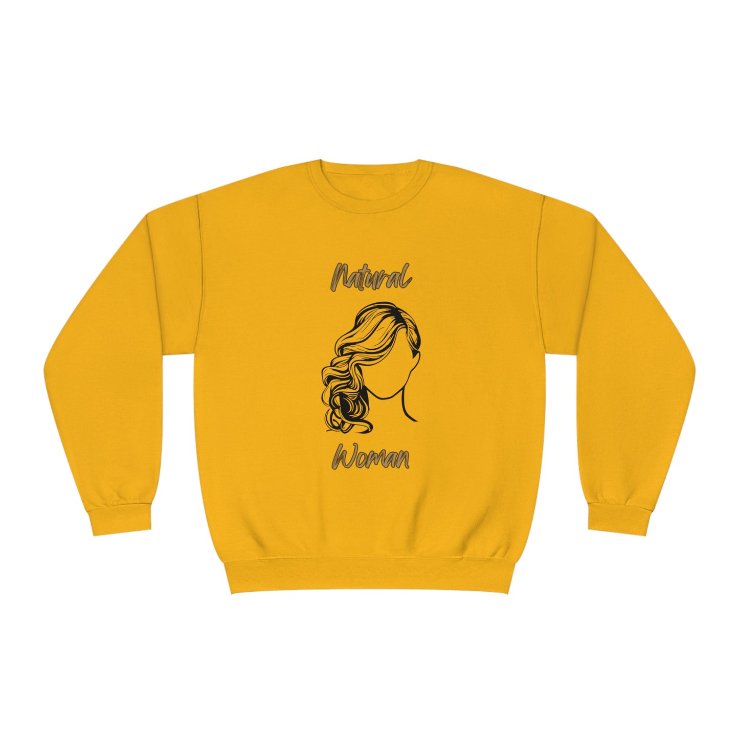 Natural Woman Long Curl (BL) Crewneck Sweatshirt