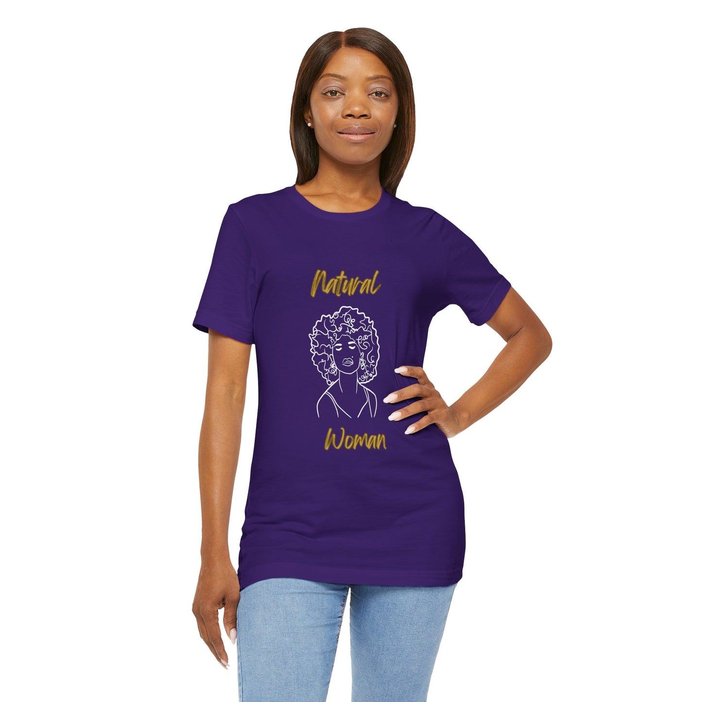 Natural Woman All About Me (WL) Short Sleeve T-Shirt