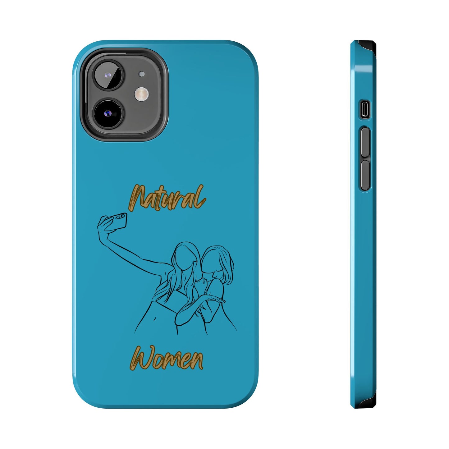 Natural Woman Friends Selfie (BL)Tough Phone Cases TURQOISE