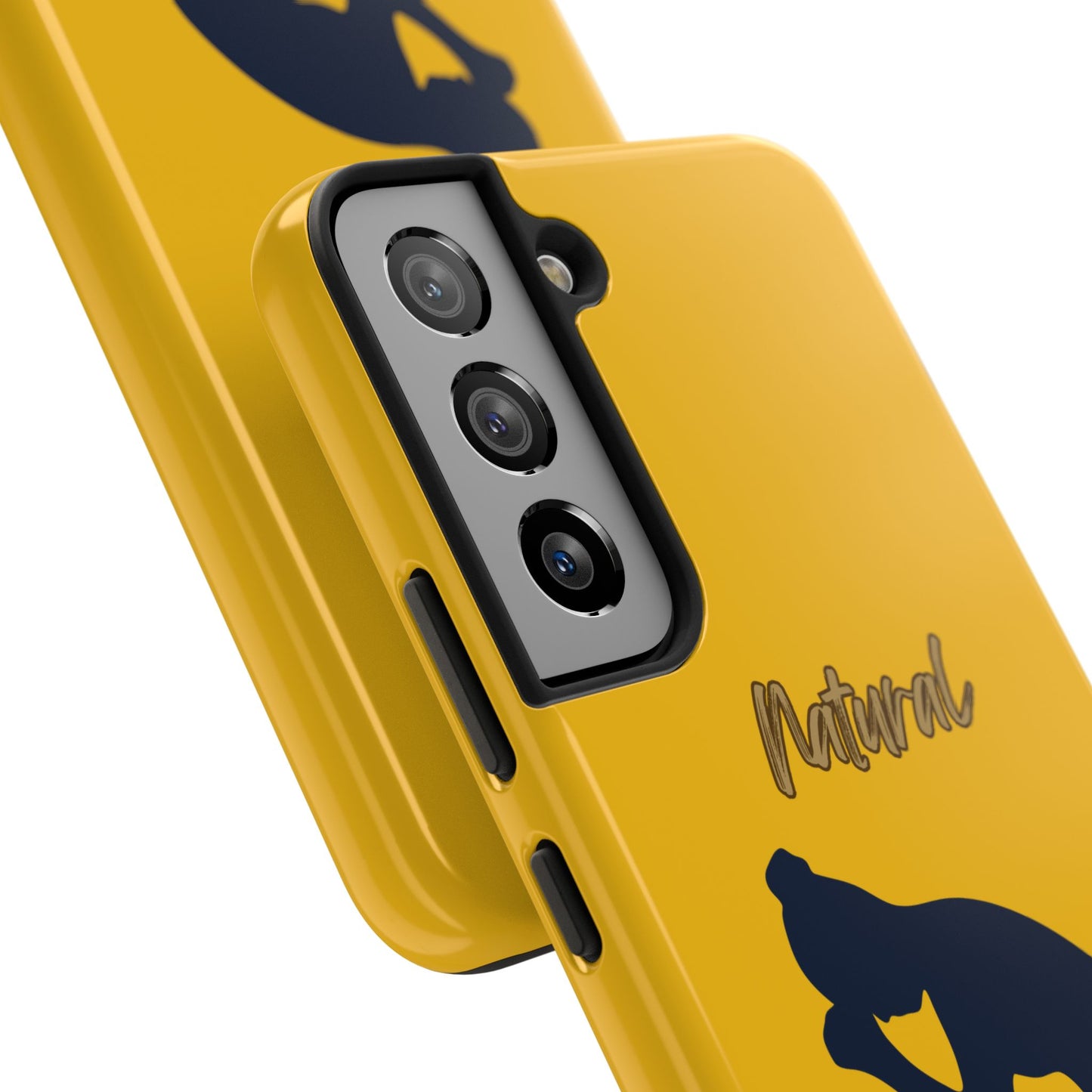 Natural Woman Pray (BL) Tough Phone Cases YELLOW