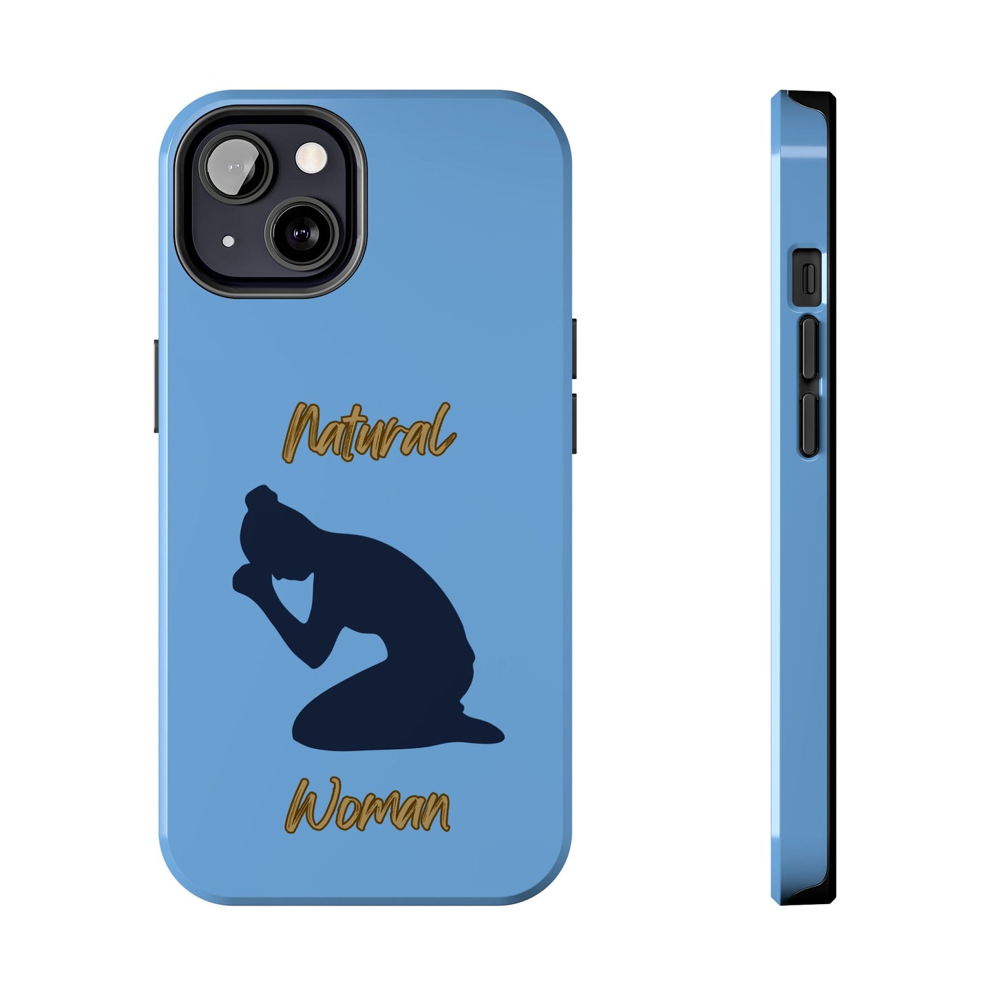Natural Woman Pray (BL)Tough Phone Cases LIGHT BLUE