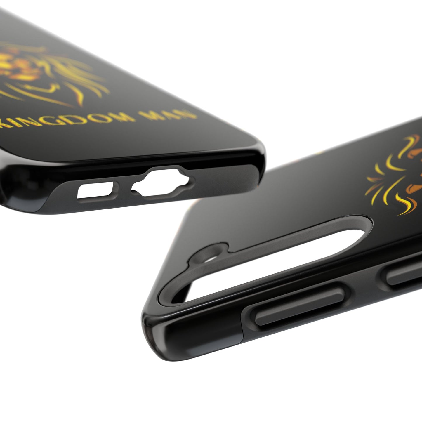 KIngdom Man (Gold Label) Tough Phone Cases BLACK