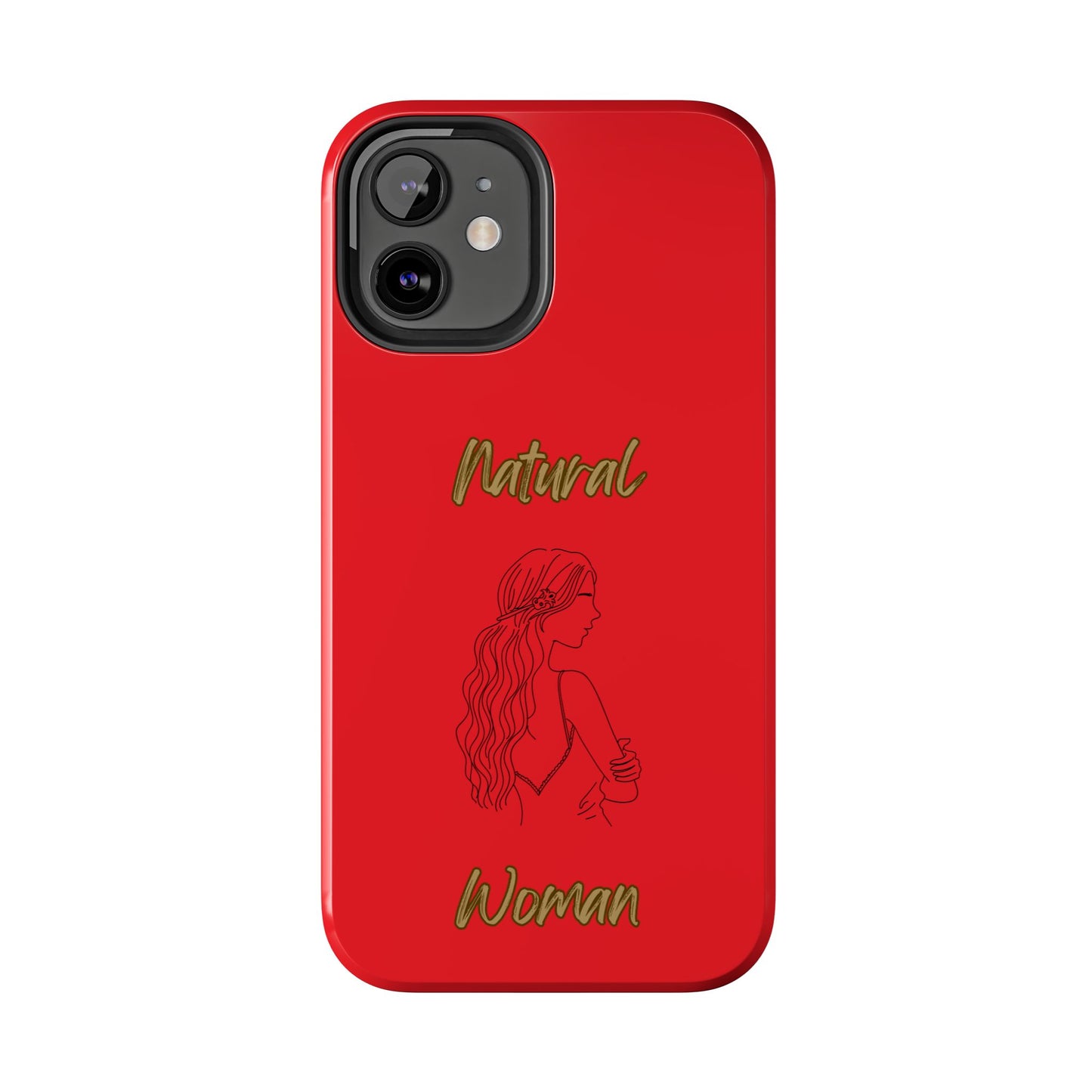 Natural Woman Young Woman (BL)Tough Phone Cases RED