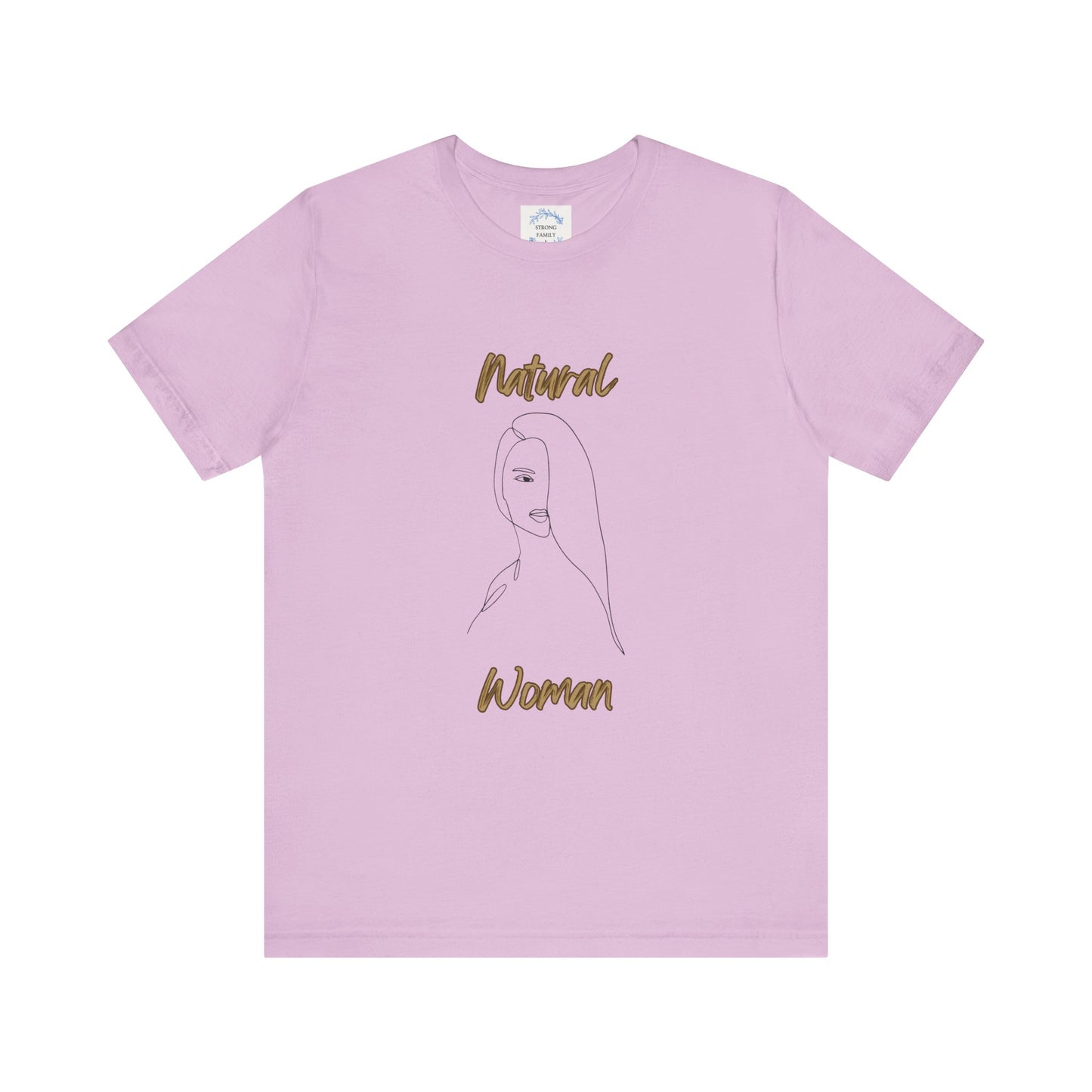 Natural Woman Covered Eye (BL) Short Sleeve T-Shirt