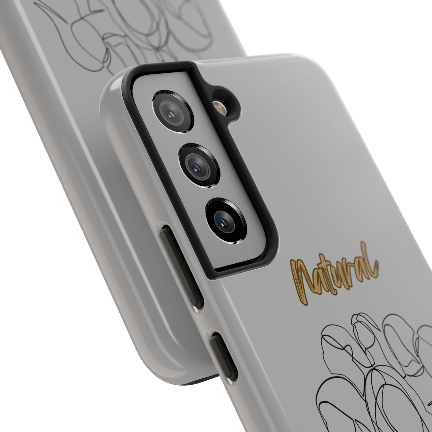 Natural Women Professionals (BL)Tough Phone Cases LIGHT GREY