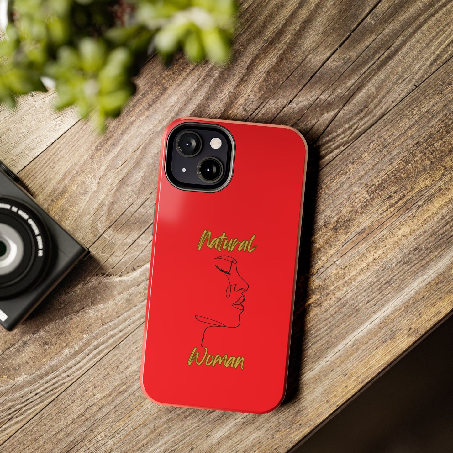 Natural Woman Timeless (BL)Tough Phone Cases RED
