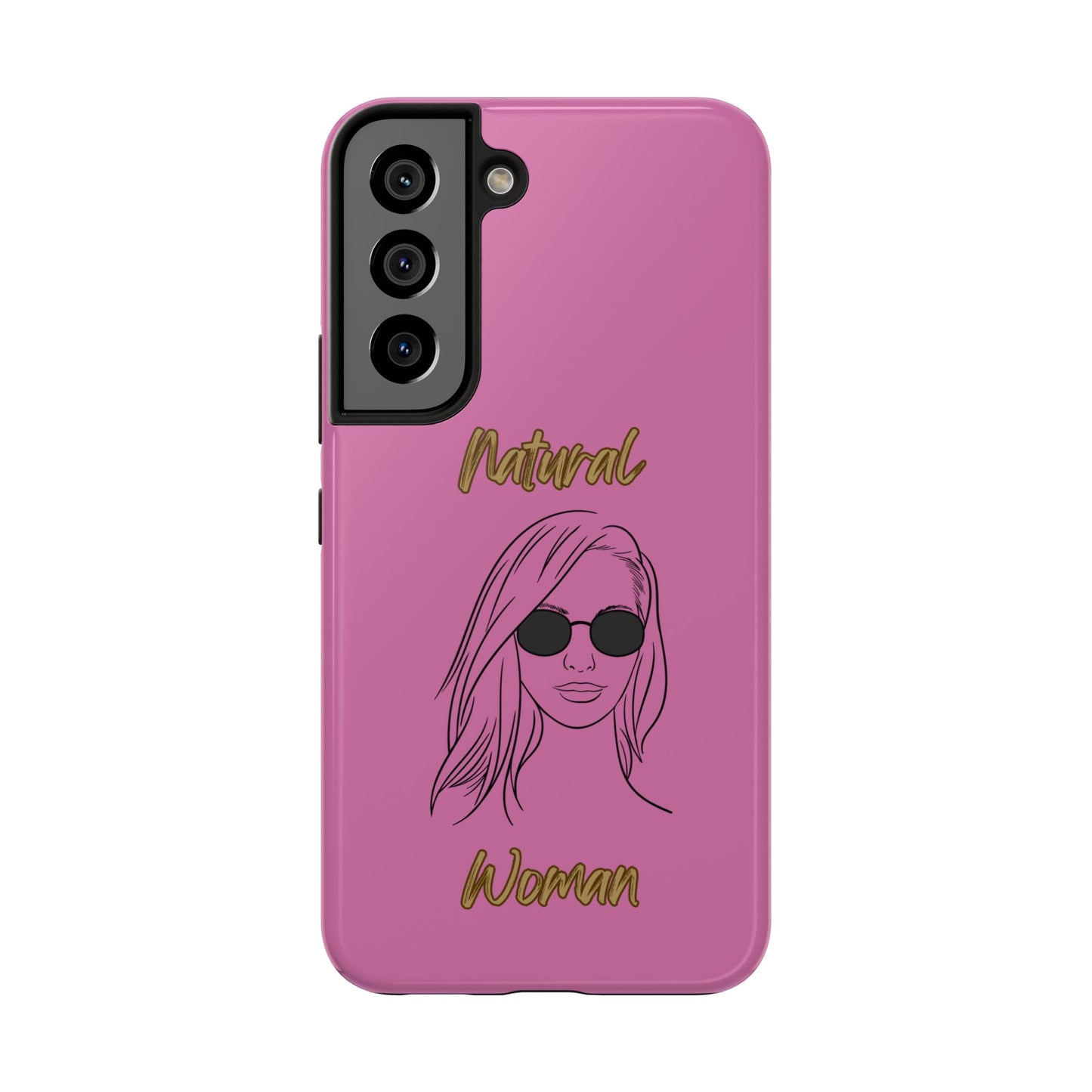 Natural Woman Shades (BL)Tough Phone Cases LIGHT PINK