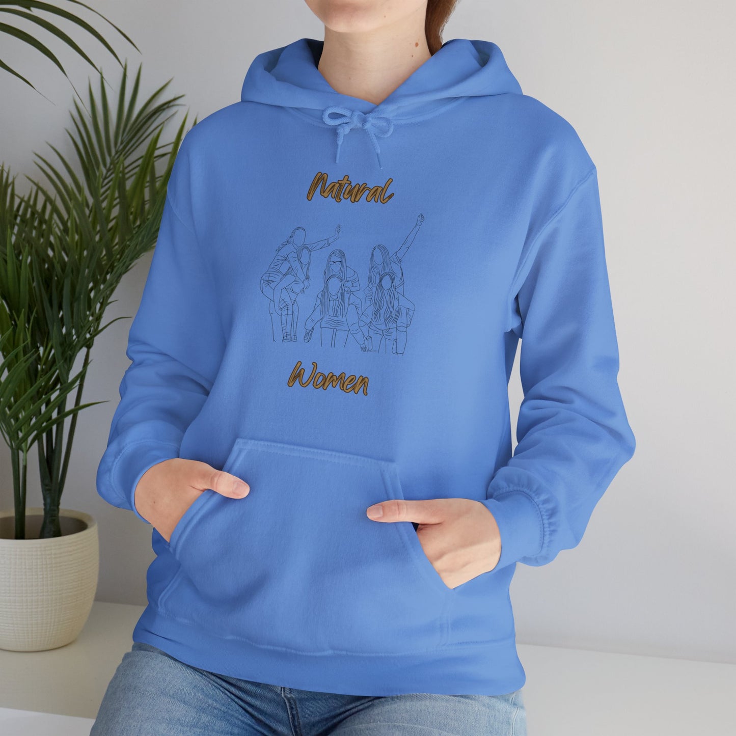 Natural Women Piggy Back (BL) Hoodie