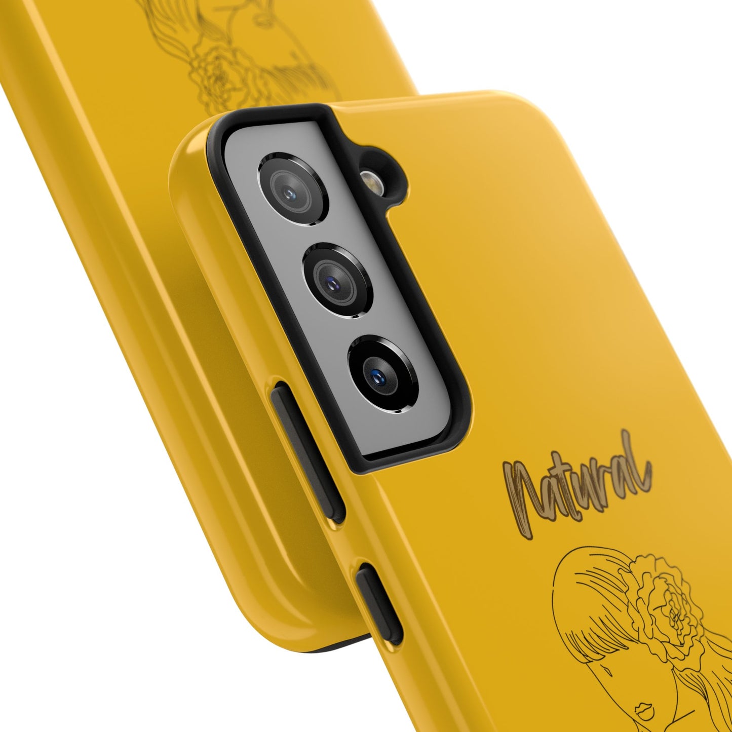 Natural Woman Newness (BL)Tough Phone Cases YELLOW