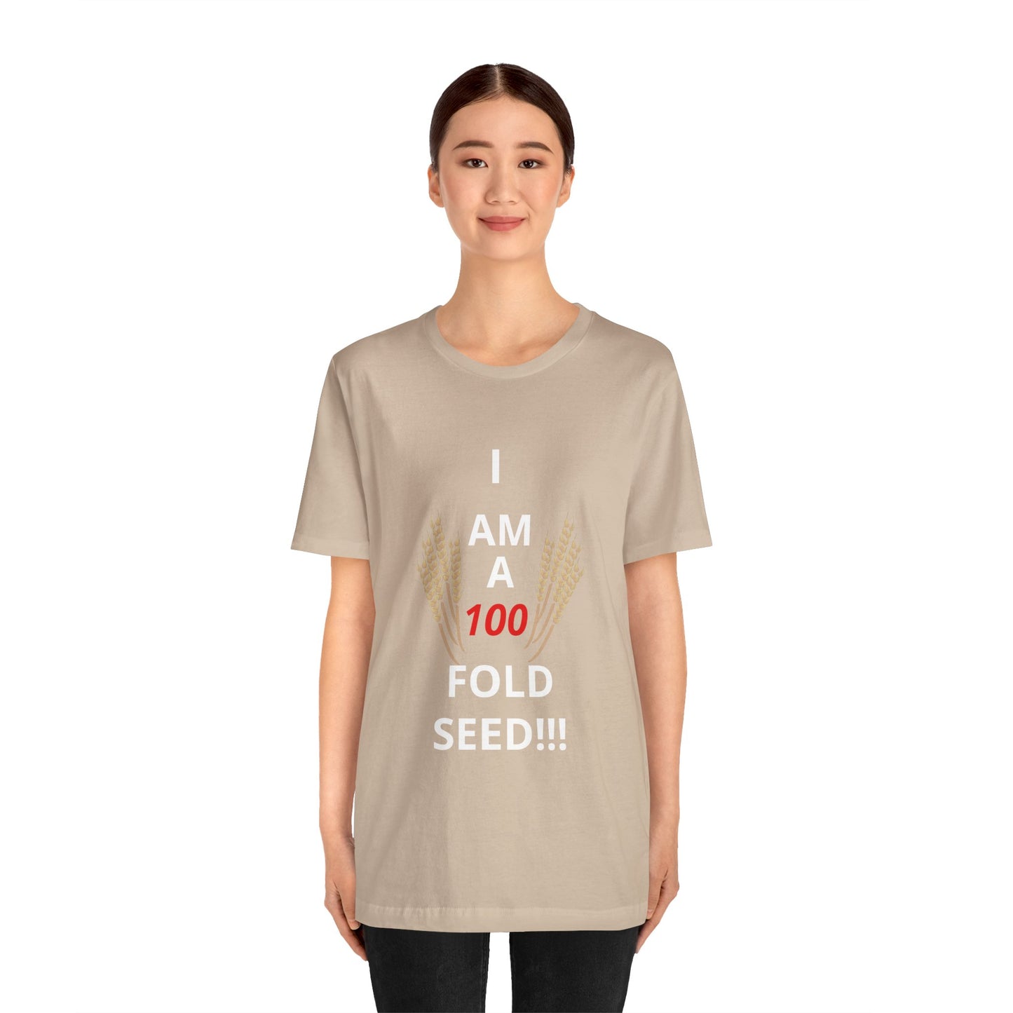 100 Fold Seed (WL)Unisex Jersey Short Sleeve T-Shirt