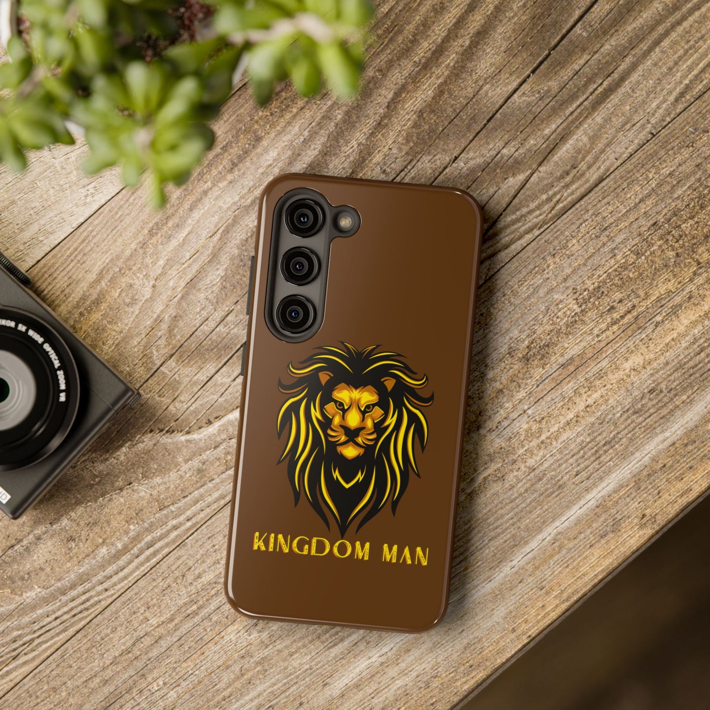 KIngdom Man (Gold Label) Tough Phone Cases BROWN