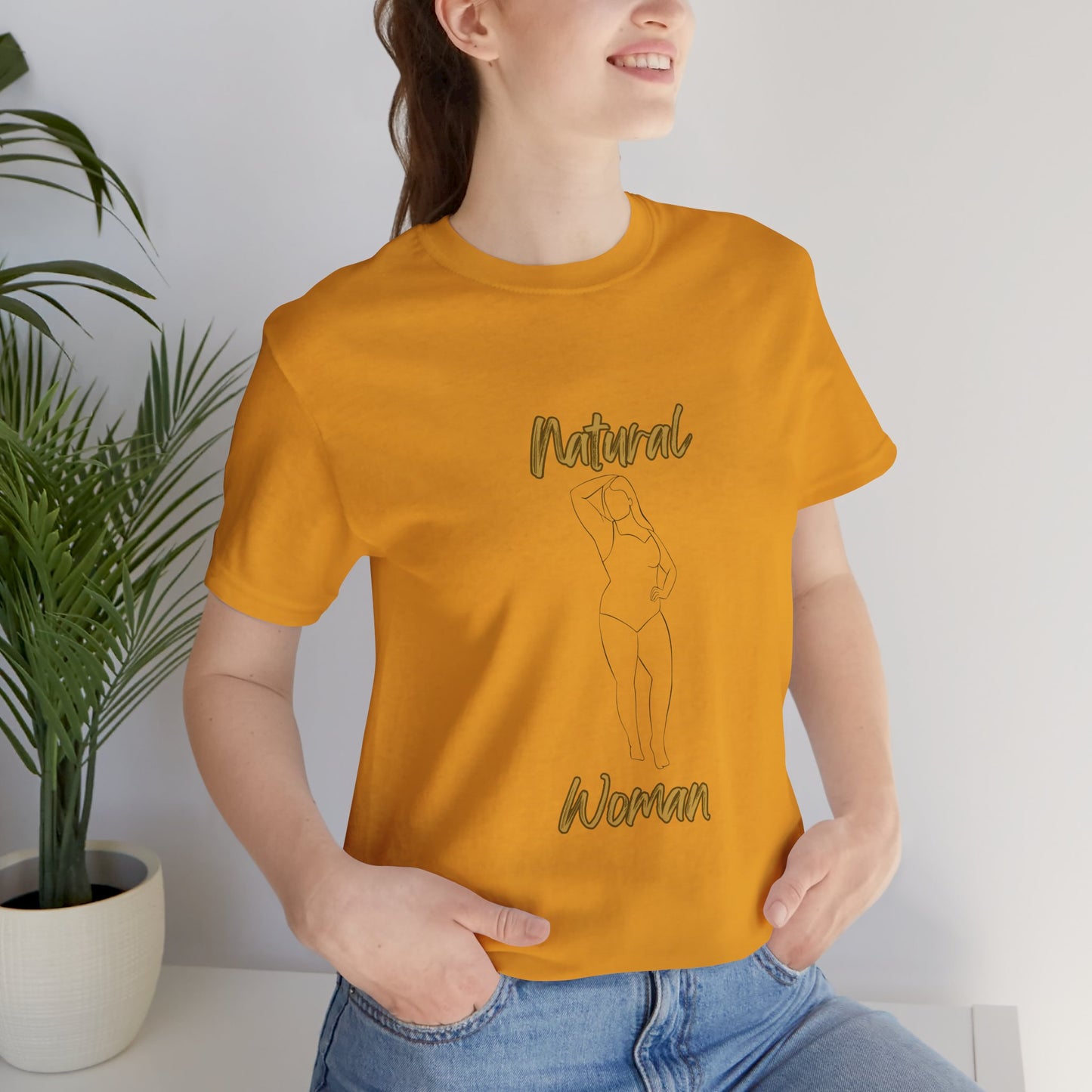 Natural Woman Looking Good (BL) Short Sleeve T-Shirt