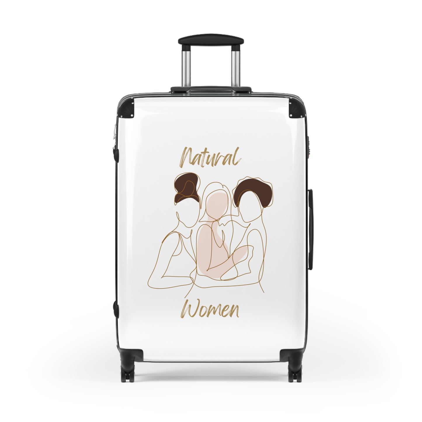 Natural Women Friends (BL) Suitcase WHITE
