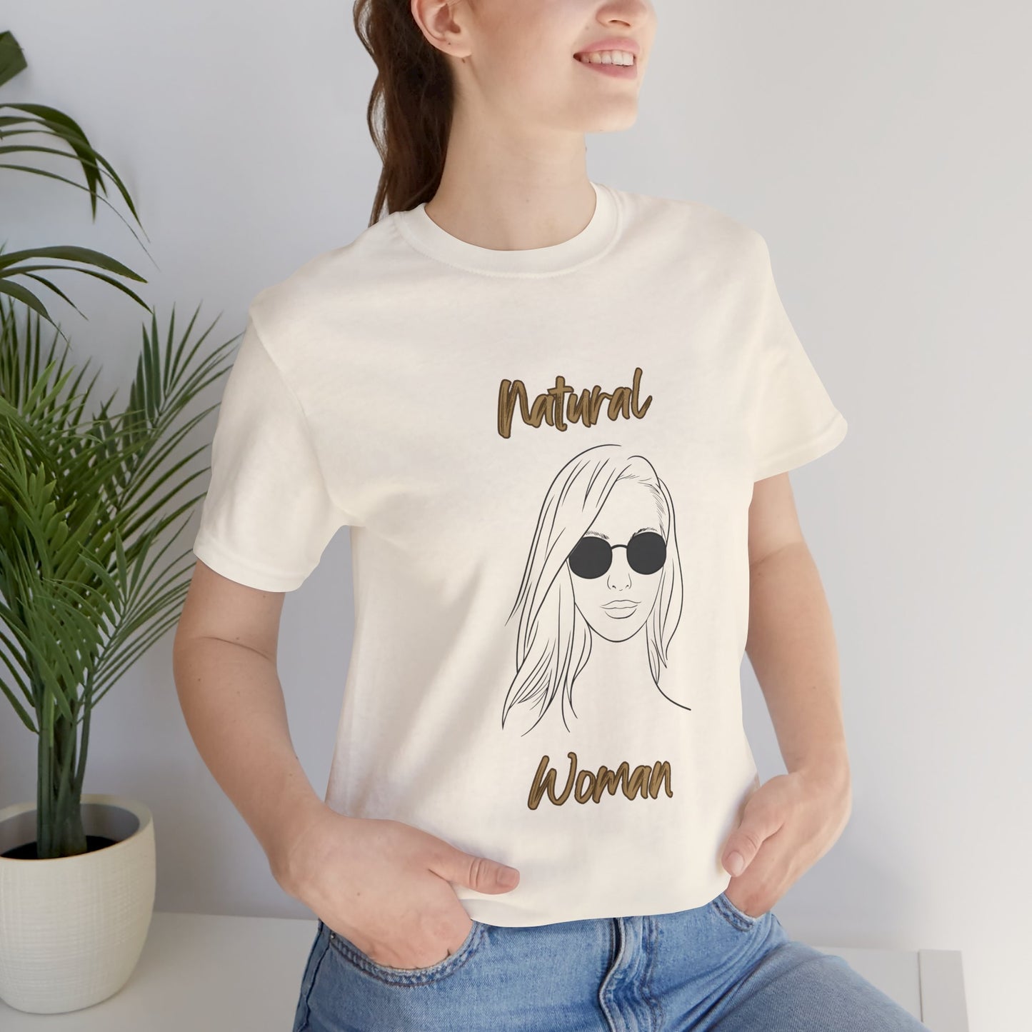 Natural Woman Shades (BL) Short Sleeve T-Shirt