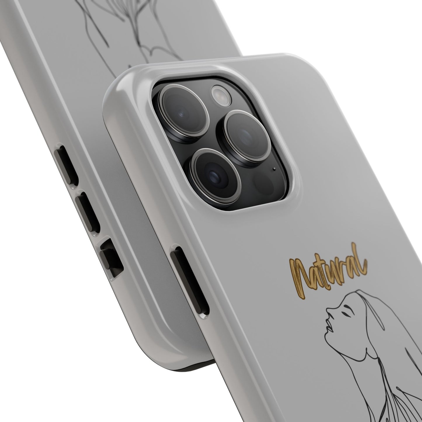 Natural Woman Appreciation (BL) Tough Phone Cases LIGHT GREY