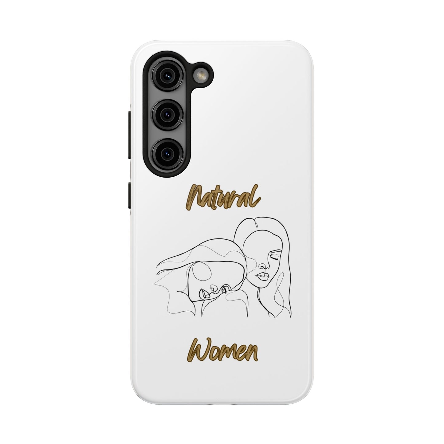 Natural Woman Sisters (BL)Tough Phone Cases WHITE