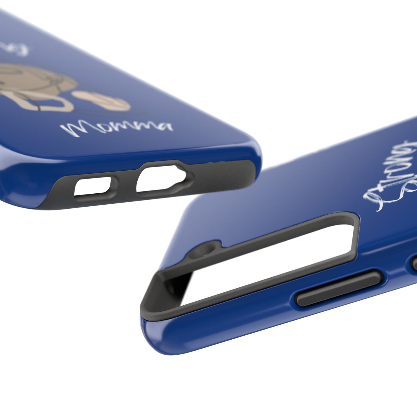 Strong Momma (WL) Tough Phone Cases DARK BLUE