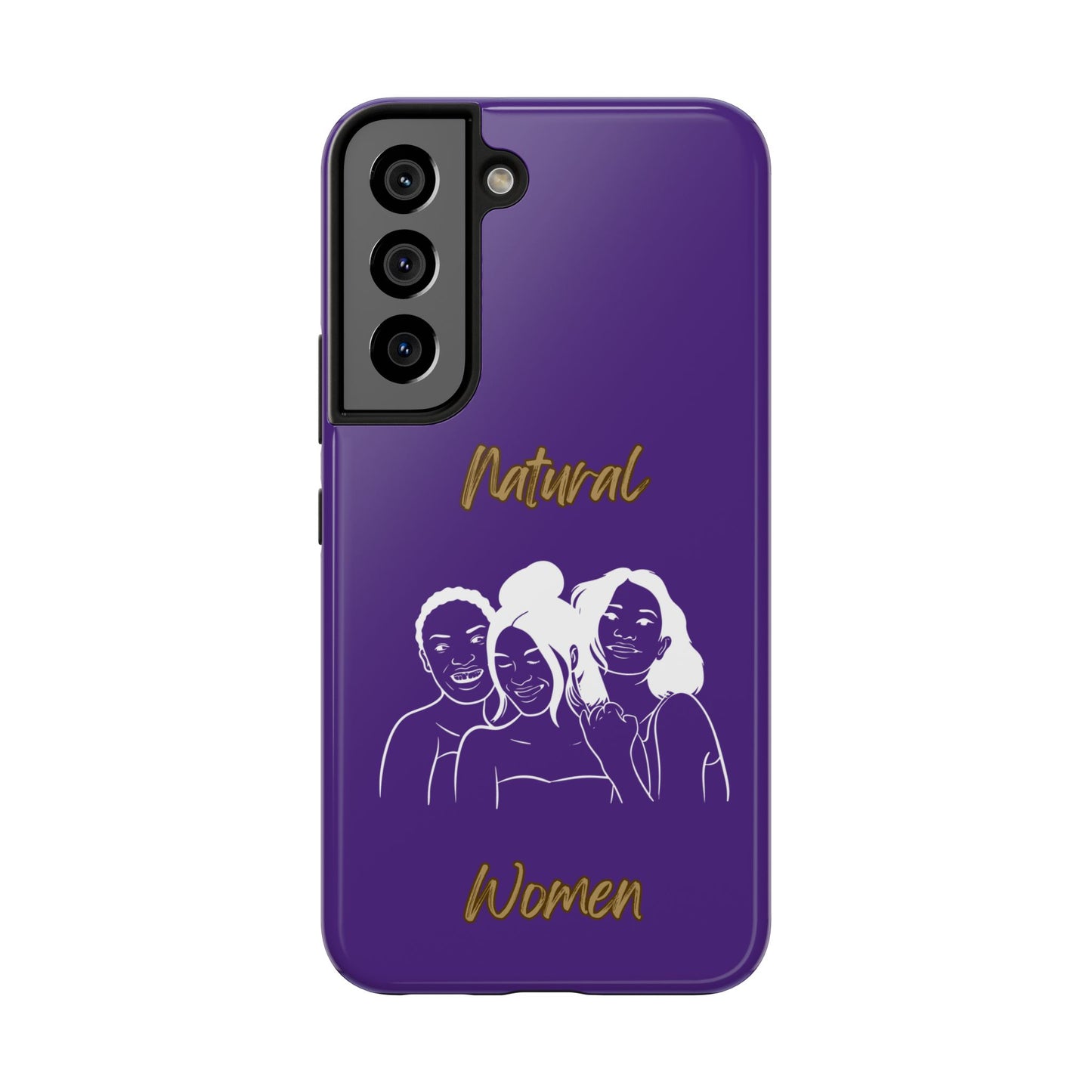Natural Women Laughing Friends (WL)Tough Phone Cases PURPLE