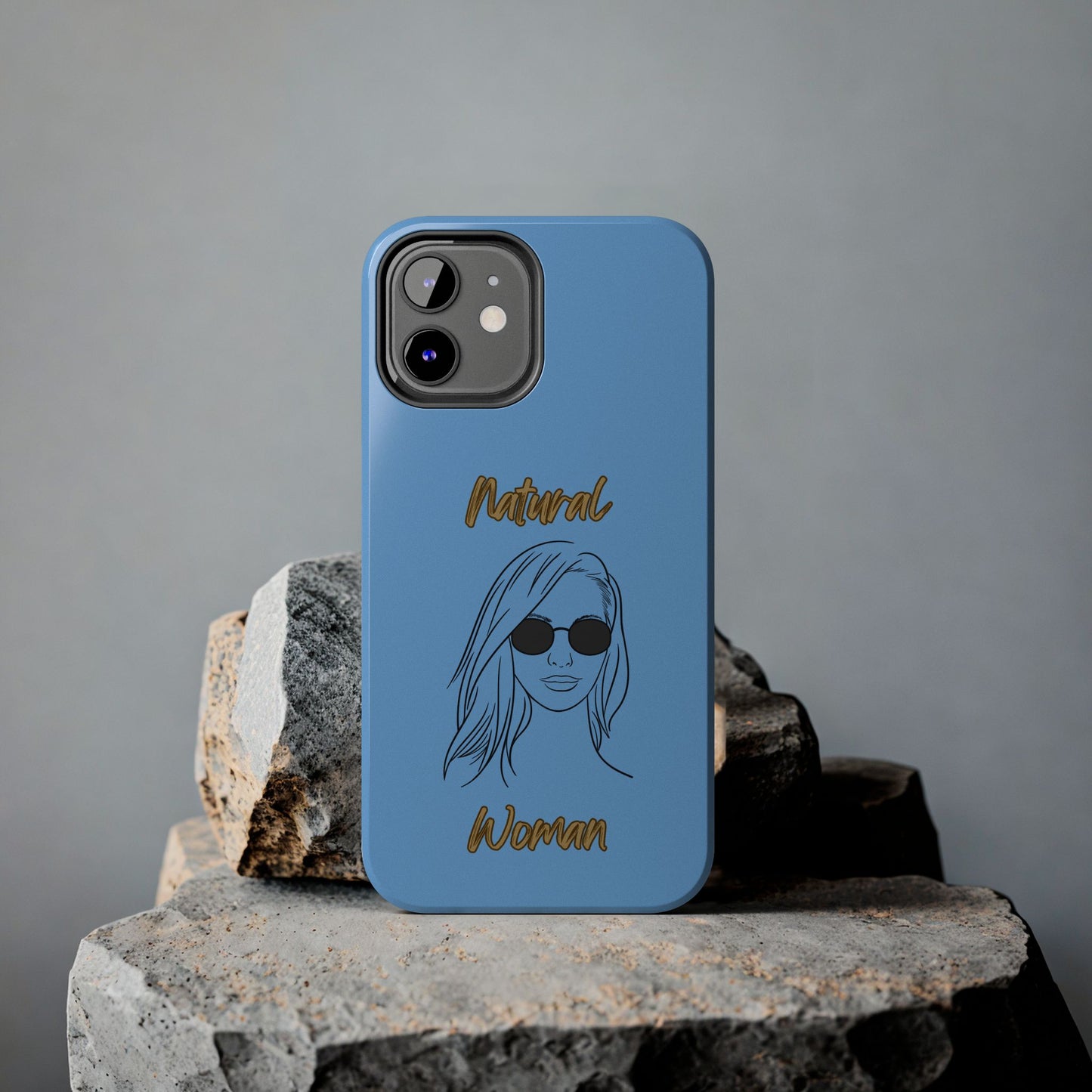 Natural Woman Shades (BL)Tough Phone Cases LIGHT BLUE